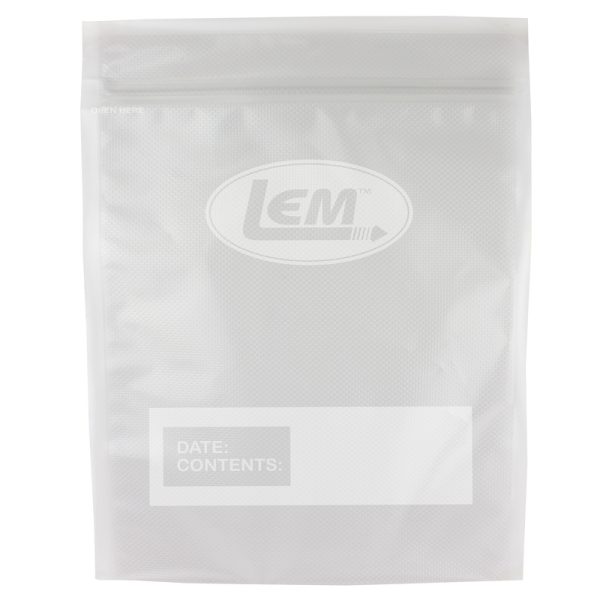 LEM 1 gal Plastic Vacuum Sealer Bags