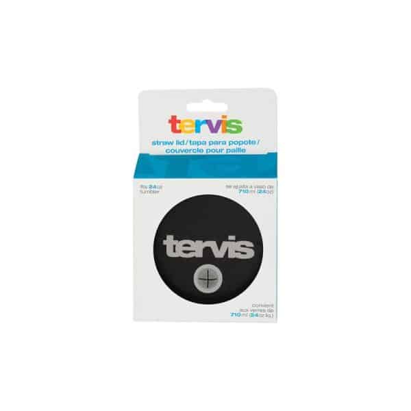 Tervis Black/Gray Straw Lid
