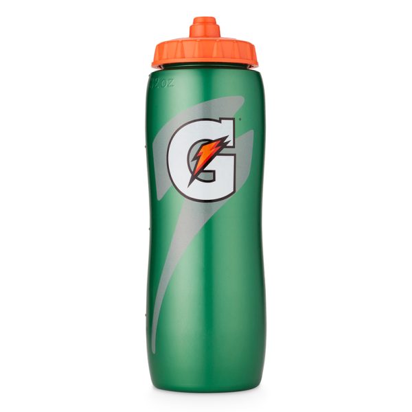 Gatorade Plastic 32 oz Contour Green BPA Free Squeeze Bottle