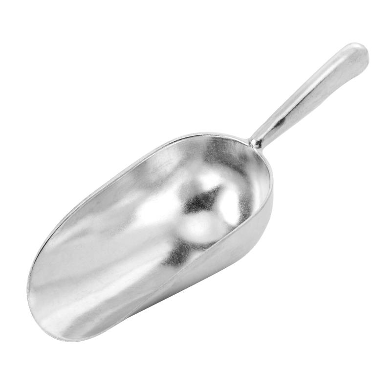 Houdini Silver Metal Ice Scoop - PaintPlace New York