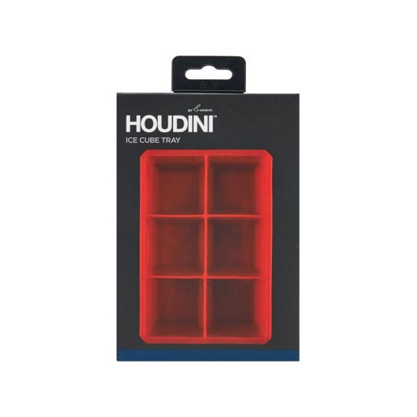 Houdini Red Silicone Ice Tray