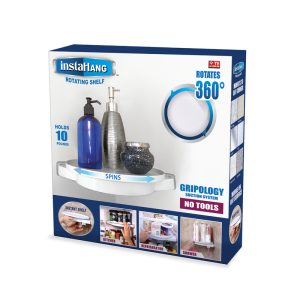 Insta Hang As Seen on TV Rotating Shelf Plastic 1 pc