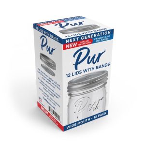 Pur Wide Mouth Canning Lids and Bands 12 pk