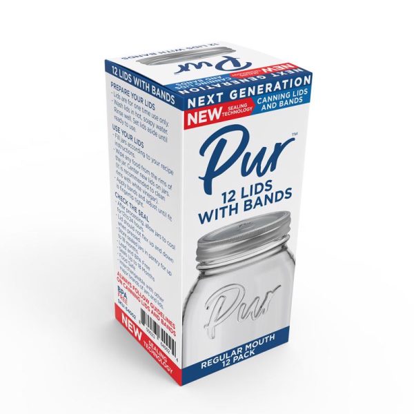 Pur Regular Mouth Canning Lids and Bands 12 pk