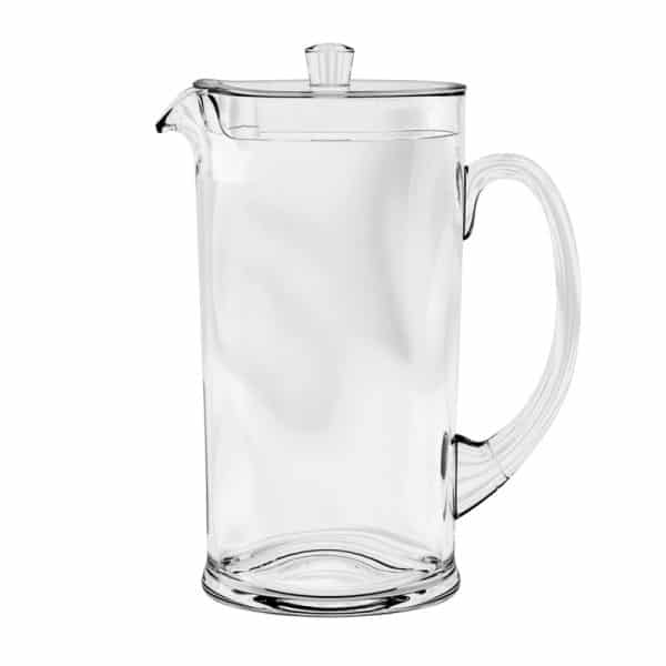 TarHong Cordoba 78 oz Clear Acrylic Pitcher with Lid