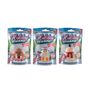 Hog Wild Holiday Stikball Multicolor 1 pc
