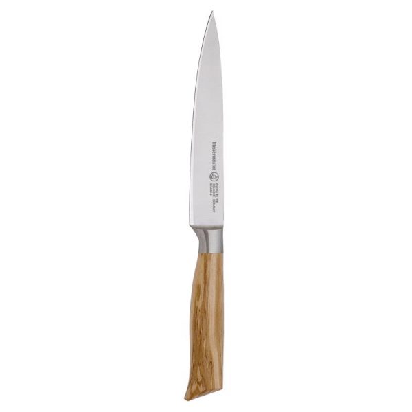 Messermeister Oliva Elite 6 in. L Carbon Steel Utility Knife 1 pc