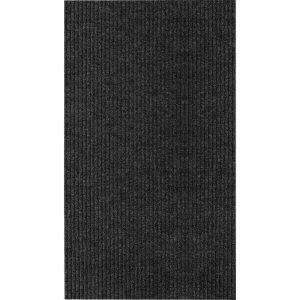 Multy Home 3 ft. L X 2 ft. W Charcoal Concord Polypropylene Utility Mat