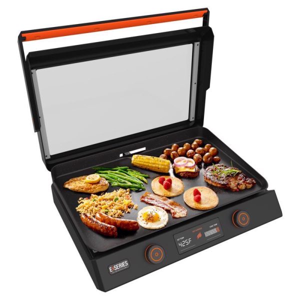 Blackstone E-Series 22 in. L X 9.29 in. W Cast Aluminum Nonstick Surface Electric Griddles