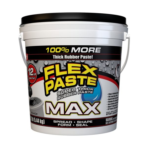 FLEX SEAL Family of Products FLEX PASTE MAX Black Joint Compound 12 lb