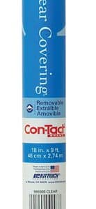 Con-Tact Clear Covering 9 ft. L X 18 in. W Clear Shelf Liner