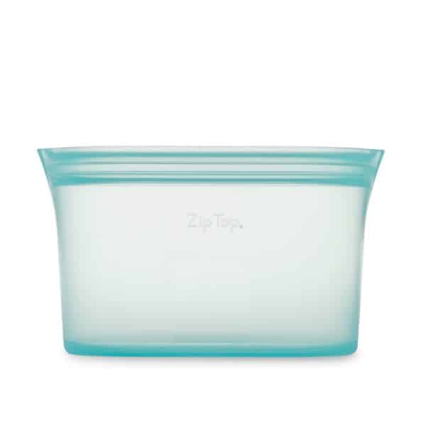 Zip Top 32 oz Teal Food Storage 1 pk