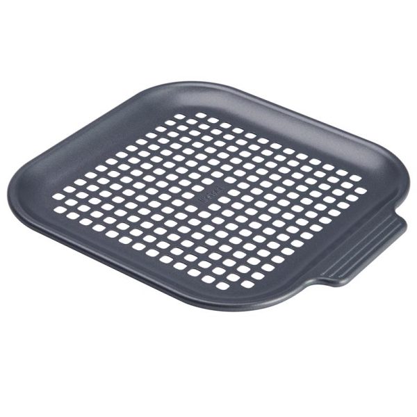 Instant Pot Gray/White Steel Air Fryer Crisper Pan