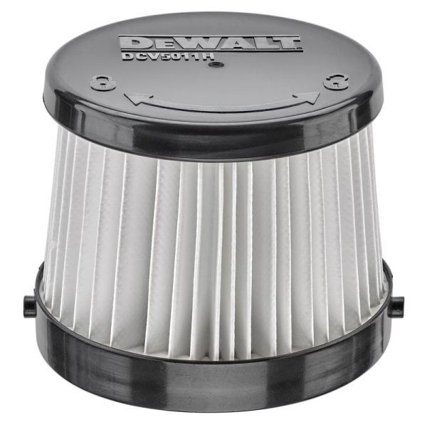 DEWALT HEPA Vacuum Filter For Wet or Dry Pick Up 1 pk