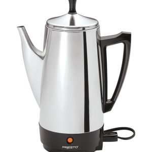 Presto 12 cups Silver Percolator