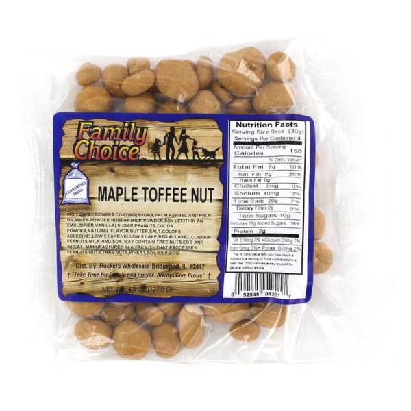 Family Choice Maple Toffee 4.5 oz