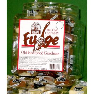 Claeys Chocolate and Vanilla Fudge Mini Bites 60 pc