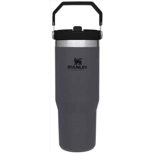 Stanley Classic 30 oz Iceflow Charcoal BPA Free Insulated Straw Tumbler