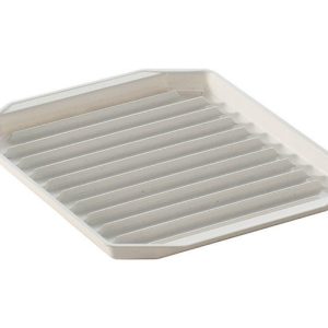Nordic Ware 8 in. W X 9-3/4 in. L Bacon Rack White