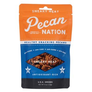 Pecan Nation Sneaky Heat Pecans 4 oz Pouch