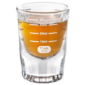 Final Touch 1.5 Clear Glass Shot Glass
