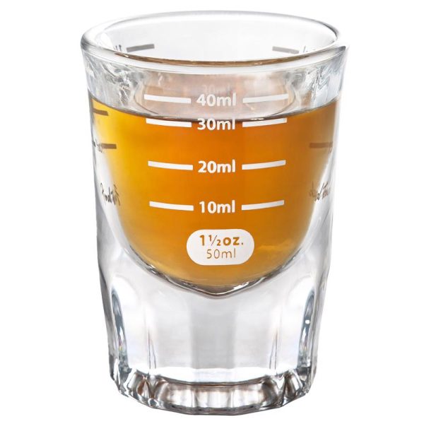 Final Touch 1.5 Clear Glass Shot Glass