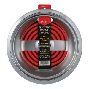 Stanco Steel Reflector Bowl 8 in. W