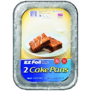 Hefty EZ Foil 9 in. W X 13 in. L Cake Pan 2 pc