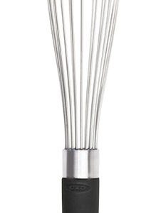 OXO Good Grips Silver/Black Stainless Steel Whisk