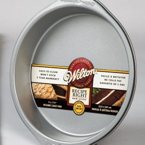 Wilton 9 in. W X 9 in. L Cake Pan Silver 1 pc