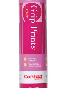 Con-Tact Grip Prints 4 ft. L X 18 in. W Almond Non-Adhesive Shelf Liner