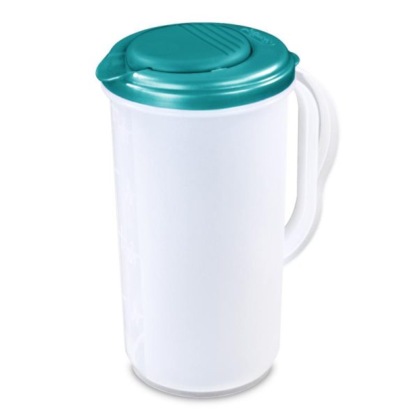 Sterilite 2 qt Clear Pitcher Plastic
