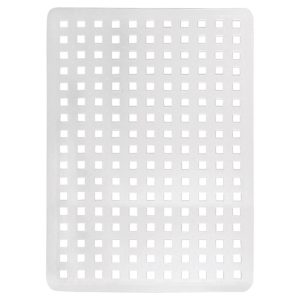 iDesign Clear Plastic Sink Mat
