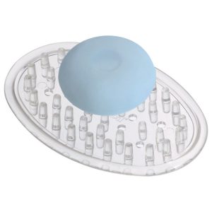 iDesign Clear Plastic Bar Soap Saver