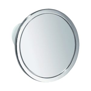 iDesign Silver Stainless Steel Shower Mirror