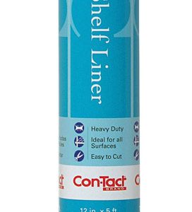 Con-Tact Simple Elegance 5 ft. L X 12 in. W Clear Diamonds Non-Adhesive Shelf Liner