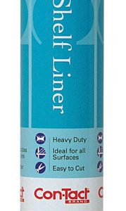 Con-Tact Simple Elegance 5 ft. L X 12 in. W White Diamonds Non-Adhesive Shelf Liner