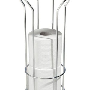 iDesign Chrome Silver Toilet Paper Holder