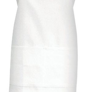 RITZ White Cotton Solid Apron