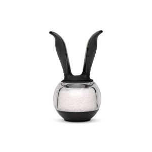 Chef'n Black/Clear Plastic Salt Ball Grinder