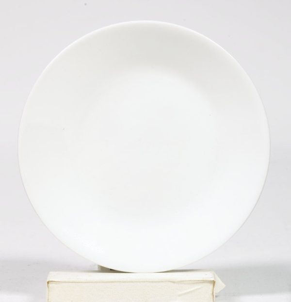 Corelle White Glass Winter Frost White Bread and Butter Plate 6-1/2 in. D 1 pk