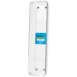 iDesign Linus 2 in. H X 3 in. W X 12 in. D Plastic Drawer Organizer
