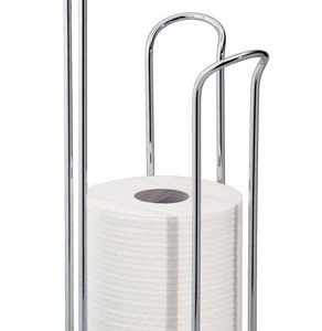 iDesign Chrome Silver Toilet Paper Holder