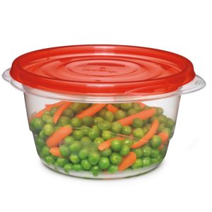 Rubbermaid TakeAlongs 3.2 cups Clear Food Storage Container 4 pk