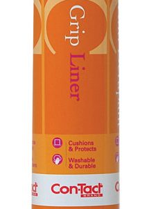 Con-Tact Beaded Grip 5 ft. L X 12 in. W White Non-Adhesive Shelf Liner