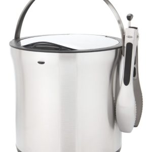 OXO SteeL 128 oz Silver Stainless Steel Ice Bucket