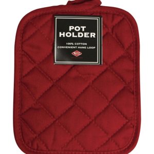 Ritz Solid Paprika Cotton Pot Holder