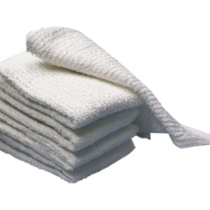 Ritz White Cotton Bar Mop Dish Cloth 5 pk