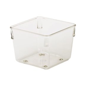 iDesign Linus 3 in. H X 4 in. W X 4 in. D Plastic Drawer Organizer