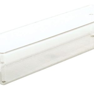 iDesign Linus 4 in. H X 3 in. W X 16 in. D Plastic Drawer Organizer